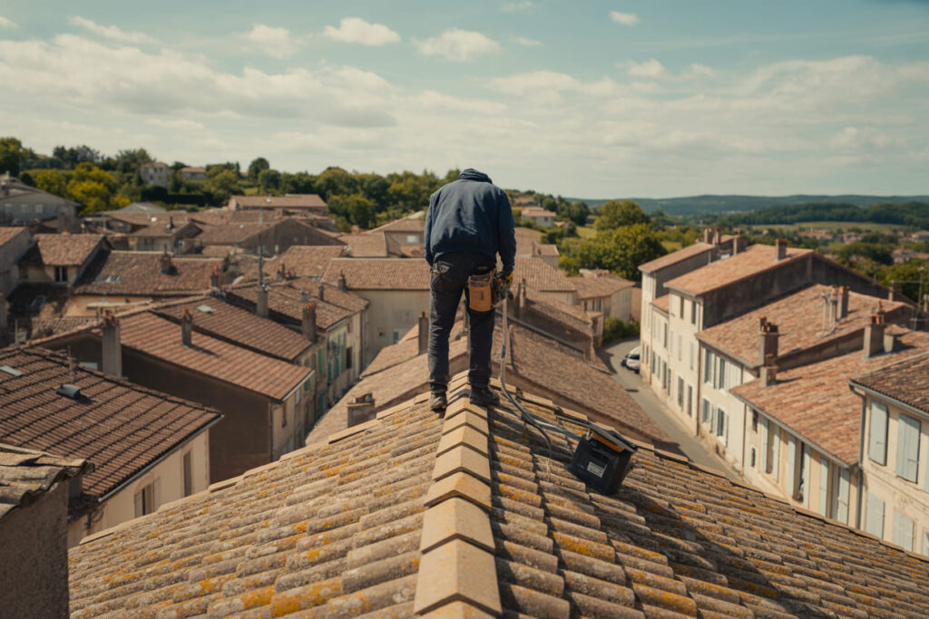 Nettoyage toiture à Marmande, Tonneins & alentours